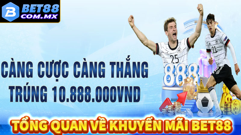 Tổng quan chung về chương trình khuyến mãi bet88 